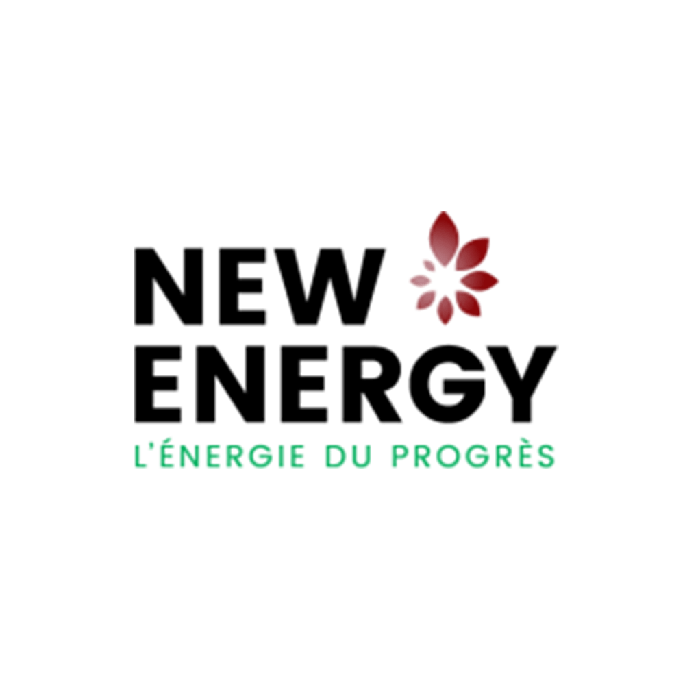 Logo New Energy - L'énergie du progrès